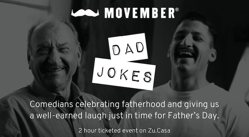 Movember Dad Jokes Comedy Show To Celebrate Father S Day