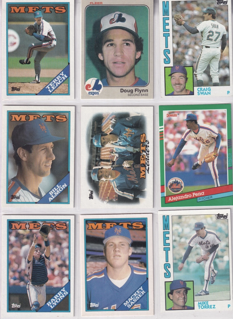 Collector of The Week - Mets Baseball Card Collection